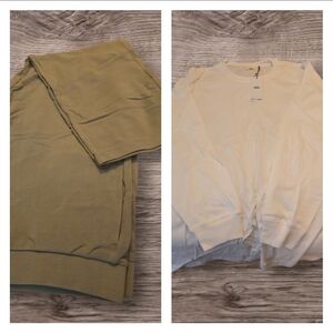 Mens UGG Olive Green and White Waylen Set